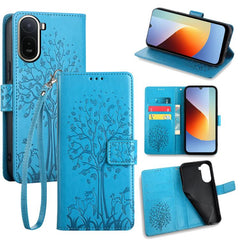 Funda de teléfono de cuero con relieve de ár...