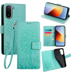 Funda de teléfono de cuero con relieve de ár...