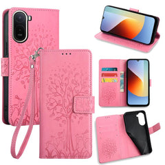 Funda de teléfono de cuero con relieve de ár...