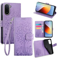 Funda de teléfono de cuero con relieve de ár...