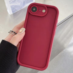 Shockproof Frame Frosted Precise Hole TPU Ph...