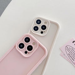 Funda para teléfono de TPU con marco a prueb...