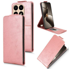 Funda de cuero magnética vertical con tapa a...