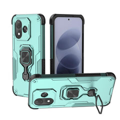 Funda híbrida de TPU y PC con soporte metáli...