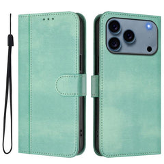 Funda de teléfono de cuero retro con hebilla...