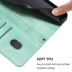 Funda de teléfono de cuero retro con hebilla...