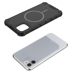 Grating Solid Color MagSafe Magnetic Phone C...