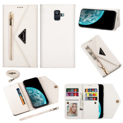 Estuche de cuero con tapa horizontal y crema...