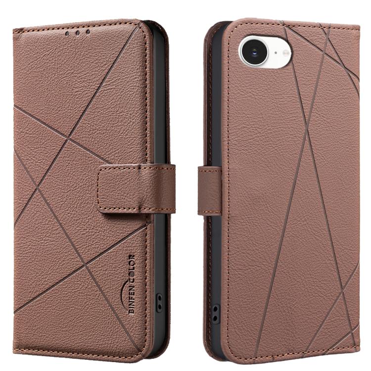 Geometric Pattern RFID Leather Phone Case   ...