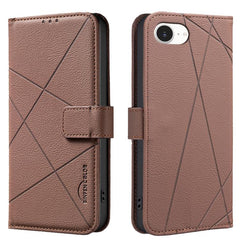 Geometric Pattern RFID Leather Phone Case   ...