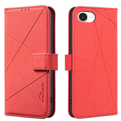 Geometric Pattern RFID Leather Phone Case   ...