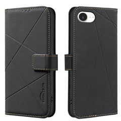 Geometric Pattern RFID Leather Phone Case   ...