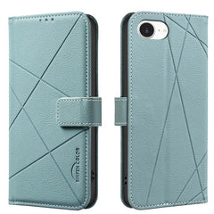Geometric Pattern RFID Leather Phone Case   ...