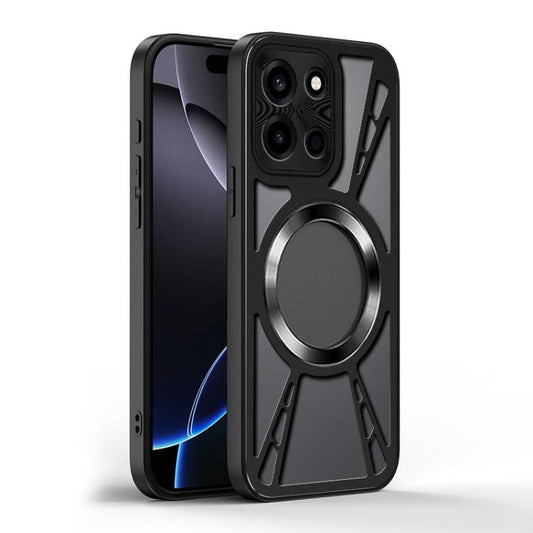 Funda de silicona con refrigeración y metal ...