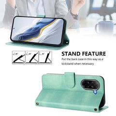 Funda de teléfono de cuero retro con hebilla...