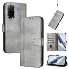 Funda de teléfono de cuero retro con hebilla...