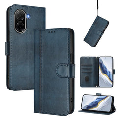 Funda de teléfono de cuero retro con hebilla...