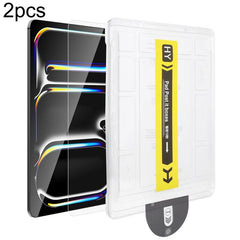2 láminas de vidrio templado HD, fáciles de ...