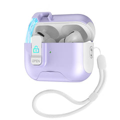 Funda para auriculares con tapa desplegable ...