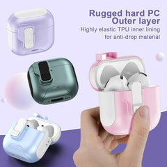 Funda para auriculares con tapa desplegable ...
