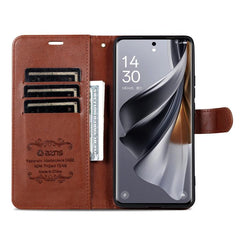 AZNS Sheepskin Texture Flip Leather Phone Ca...