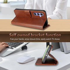 AZNS Sheepskin Texture Flip Leather Phone Ca...