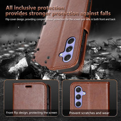 AZNS Sheepskin Texture Flip Leather Phone Ca...