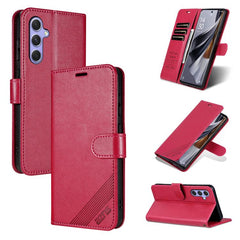 AZNS Sheepskin Texture Flip Leather Phone Ca...