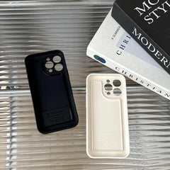 Funda para teléfono de TPU con ranura para t...