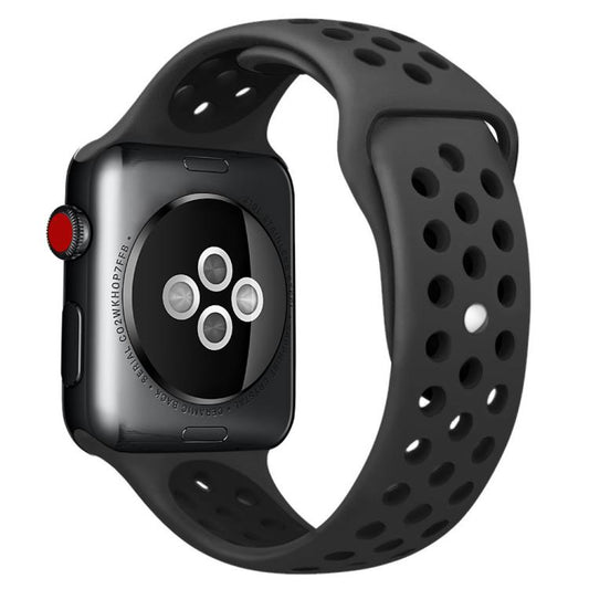 Correa de reloj deportivo de silicona bicolo...