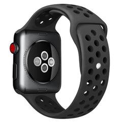 Correa de reloj deportivo de silicona bicolo...