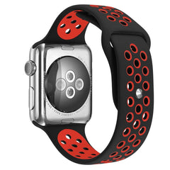 Correa de reloj deportivo de silicona bicolo...