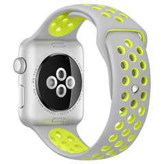 Correa de reloj deportivo de silicona bicolo...