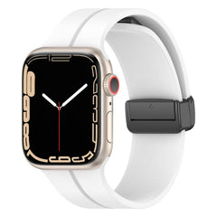 xDfind Solid Color Magnetic Buckle Silicone ...