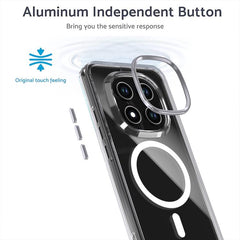 Funda magnética transparente para teléfono M...