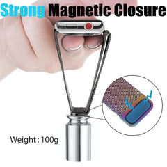 xDfind Milanese Loop Magnetic Metal Watch Ba...