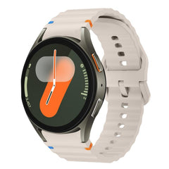 xDfind Wavy Grain Stitched Colorful Buckle S...