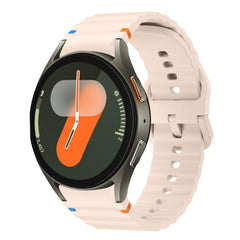 xDfind Wavy Grain Stitched Colorful Buckle S...