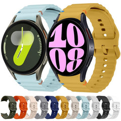 xDfind Wavy Grain Stitched Colorful Buckle S...