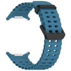 xDfind Ocean Hole Dual Buckle Silicone Watch...