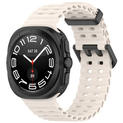 xDfind Ocean Hole Dual Buckle Silicone Watch...