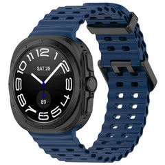 xDfind Ocean Hole Dual Buckle Silicone Watch...