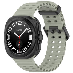 xDfind Ocean Hole Dual Buckle Silicone Watch...