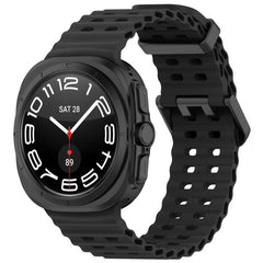 xDfind Ocean Hole Dual Buckle Silicone Watch...