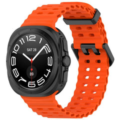 xDfind Ocean Hole Dual Buckle Silicone Watch...
