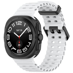 xDfind Ocean Hole Dual Buckle Silicone Watch...