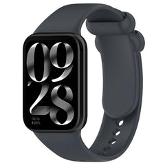 Correa de reloj de silicona con hebilla negr...