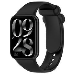 Correa de reloj de silicona con hebilla negr...