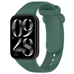 Correa de reloj de silicona con hebilla negr...