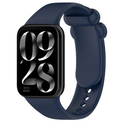 Correa de reloj de silicona con hebilla negr...